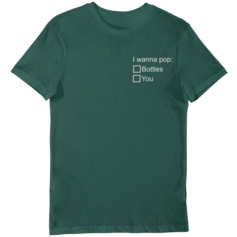 I wanna pop - Premium Shirt Herren - Weinspirits
