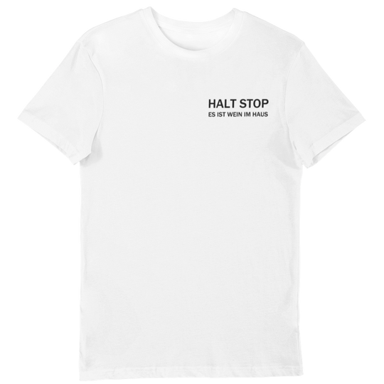 HALT STOP - Premium Shirt Herren - Weinspirits