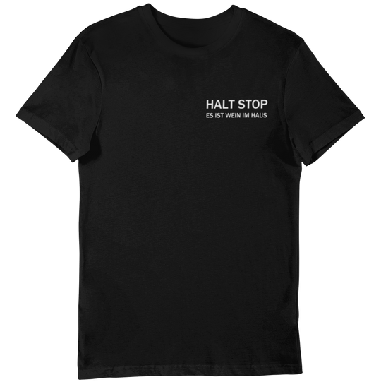 HALT STOP - Premium Shirt Herren - Weinspirits