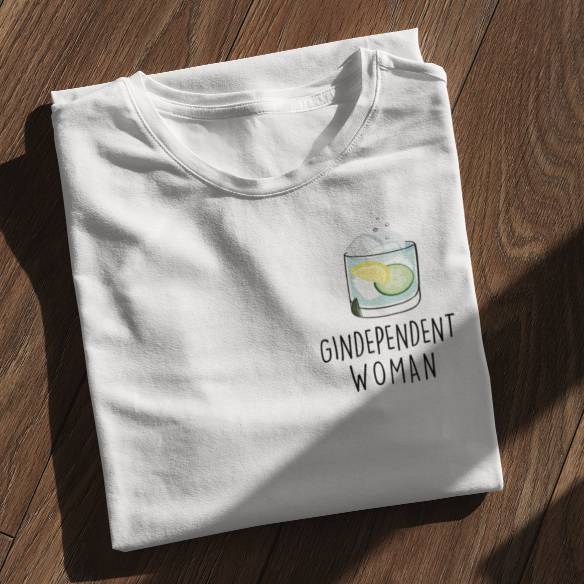 GINDEPENDENT WOMAN -  Premium Shirt Damen - Weinspirits