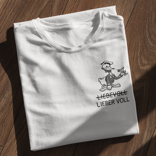 LIEBEVOLL DUCK - Premium Shirt Damen - Weinspirits