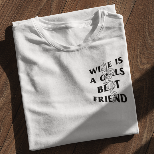 GIRLS BEST FRIEND - Premium Shirt Damen