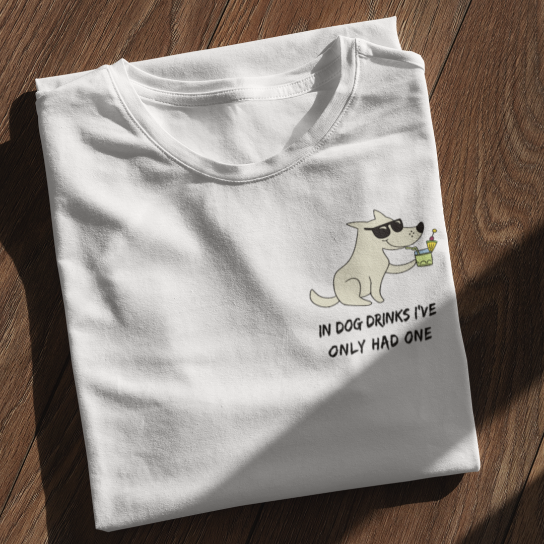 IN DOG DRINKS - Premium Shirt Damen