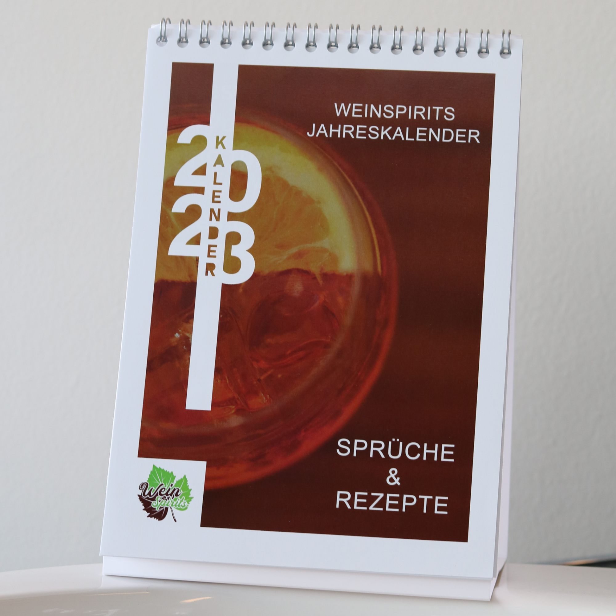 Kalender 2023 - Sprüche und Rezepte - Weinspirits