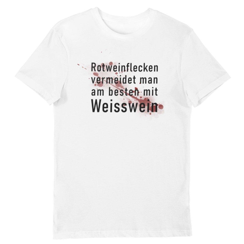 Rotweinflecken - Bio Shirt Herren - Weinspirits