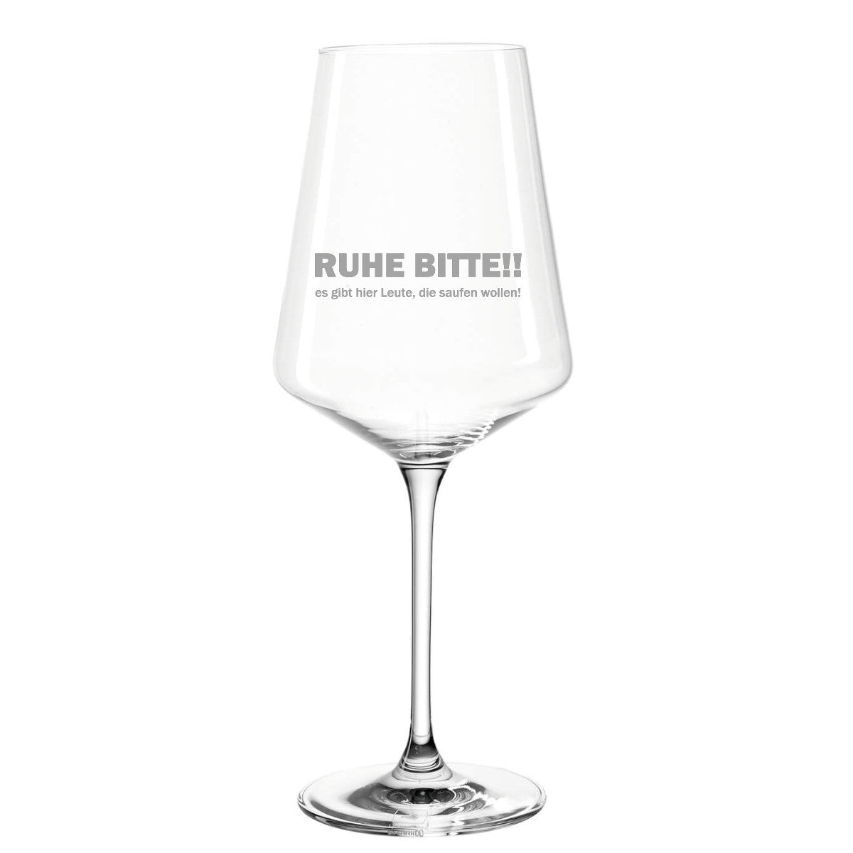 RUHE BITTE - Premium Weinglas - Weinspirits