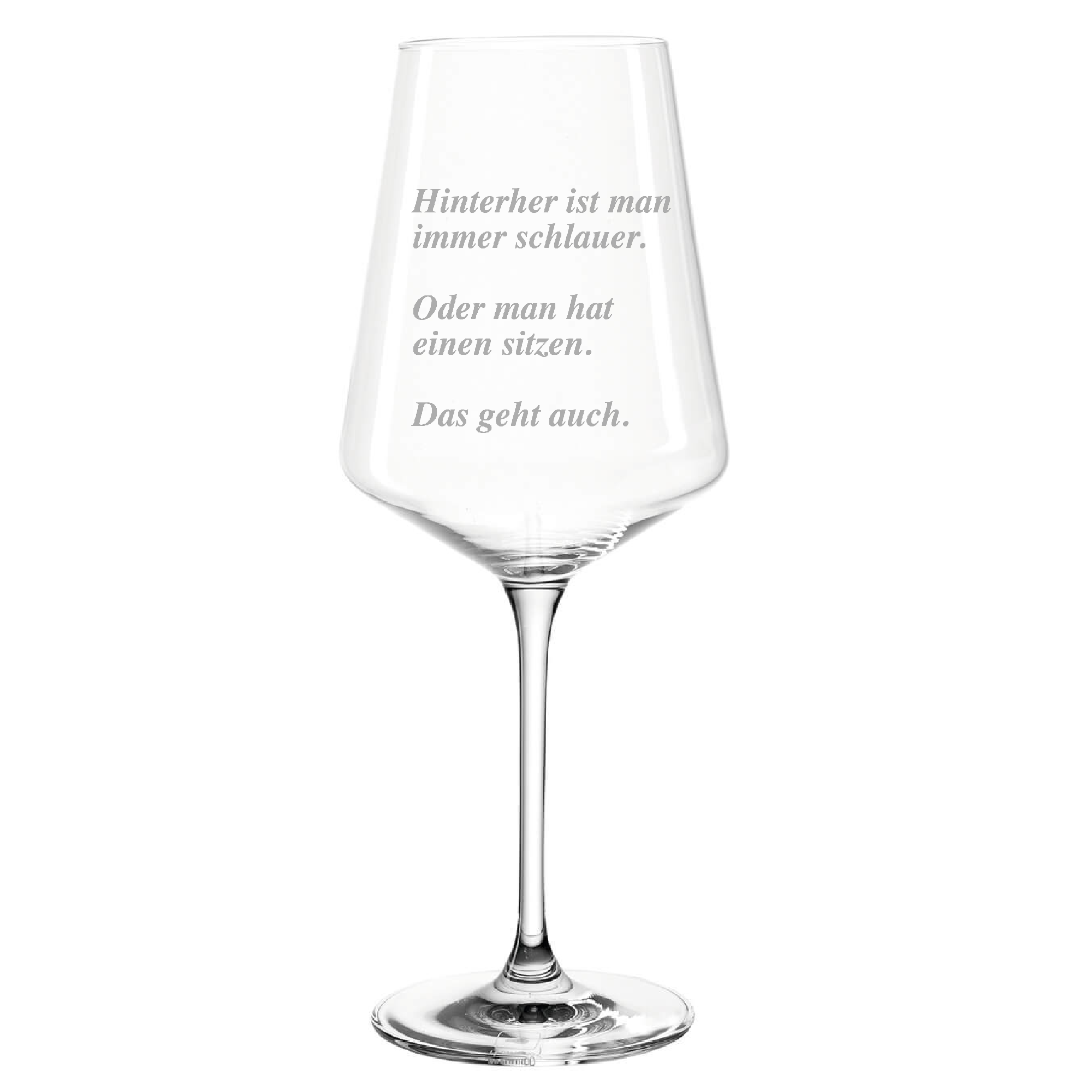 SCHLAUER - Premium Weinglas - Weinspirits