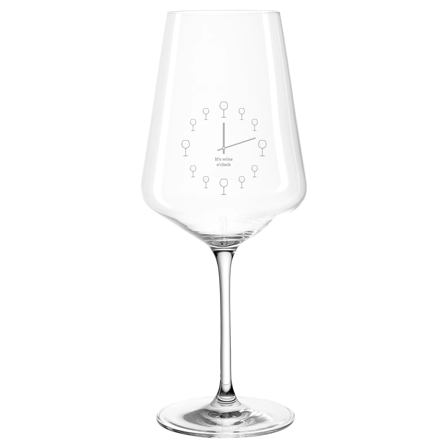 WINE O CLOCK - Premium Weinglas - Weinspirits